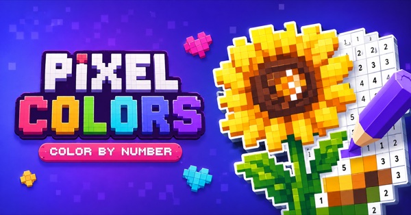 Pixel Colors - Color by Number